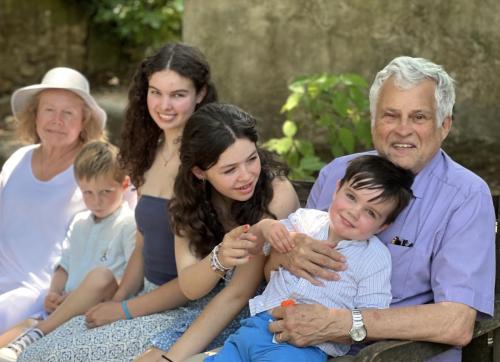 Mickey & Woody in Italy with the Grandkids